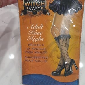 2007 NWT Witch Adult Knee Highs